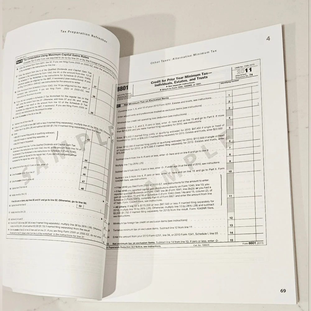 BOGO Registered Tax Return Preparer Refresher Book
